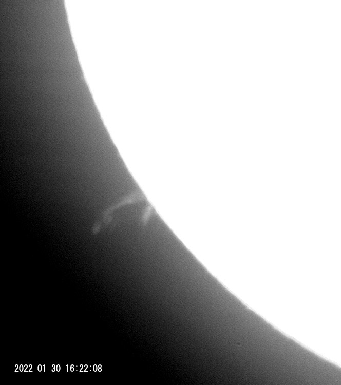 1月30日の太陽_e0174091_17225965.jpg