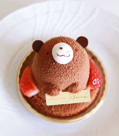 ハレのクマさん 美味しいケーキ屋さん 大阪 池田 パティスリーハレ Soleilの庭あそび 布あそび