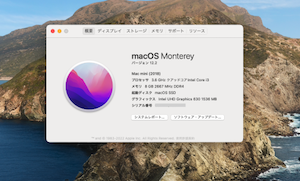 Mac mini 2018 外付け起動ディスク化計画 : I rav,Mac!'25 Mac mini 2018 外付け起動ディスク化計画 : I rav,Mac!'25