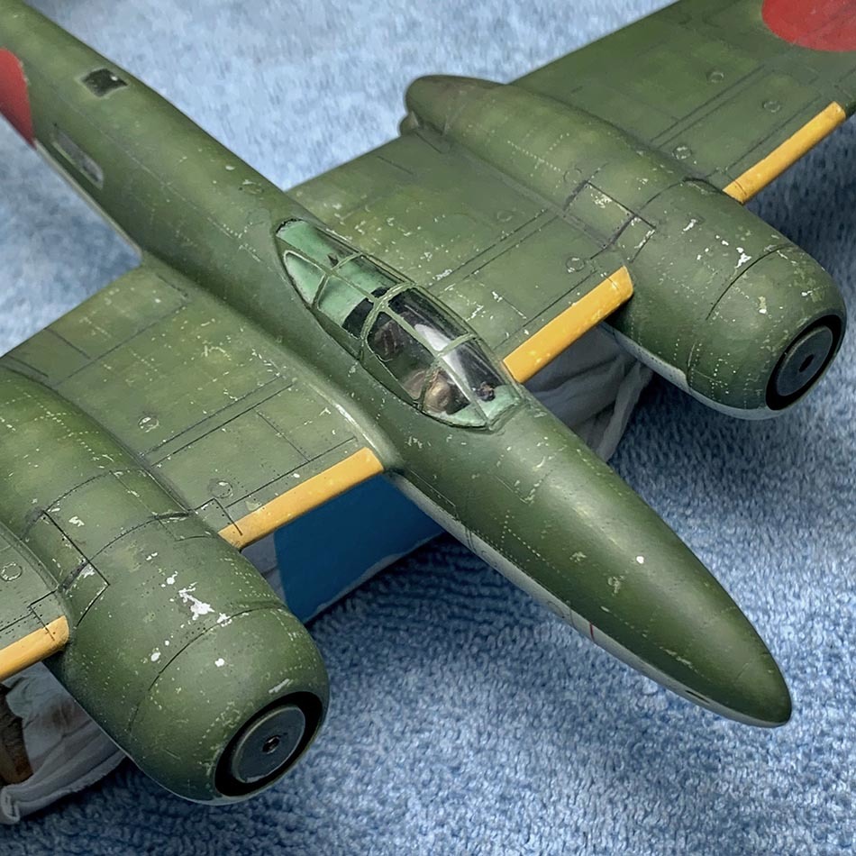 日本陸軍キ83試作遠距離戦闘機 1/72 製作 (その8) : angle 日本陸軍キ83試作遠距離戦闘機 1/72 製作 (その8) : angle