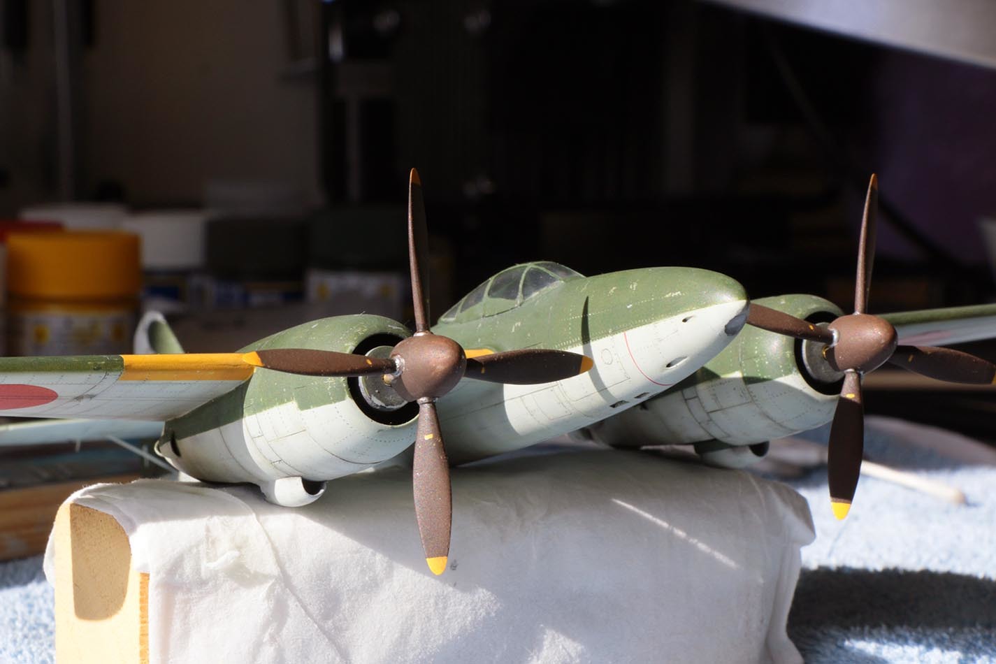 日本陸軍キ83試作遠距離戦闘機 1/72 製作 （その8） : angle