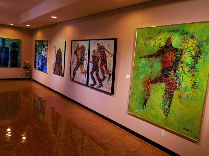 北田 弘美 作品展 ー旅の途中ー （油彩画展）開催 : 室蘭市民美術館を