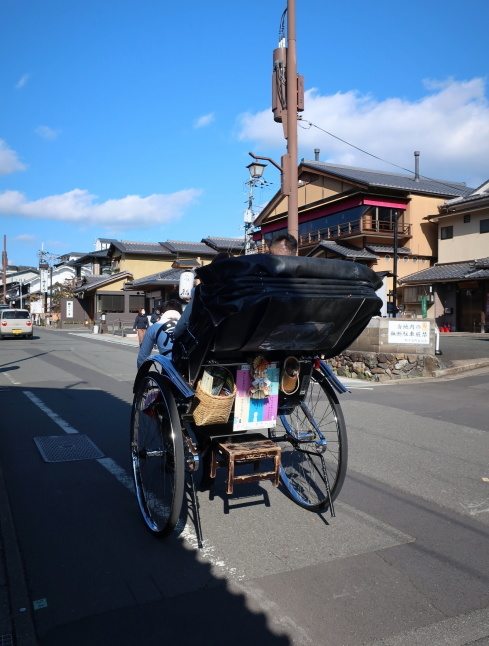 冬の京都 嵐山 嵐山のシンボル 竹林の小径 ぴきょログ 軽井沢でぐーたら生活