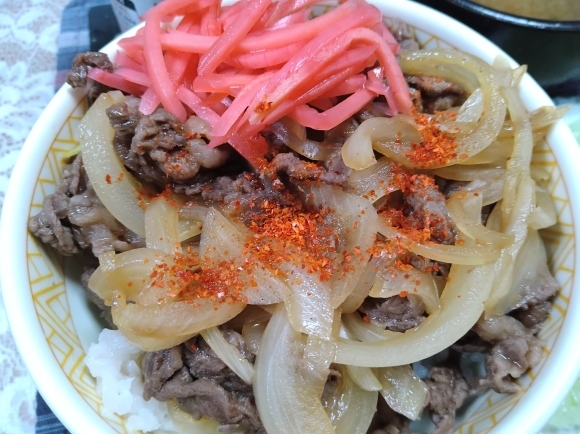 2/2 キリンクラシックラガー、牛丼、こんにゃく刺し@自宅_b0042308_07334302.jpg