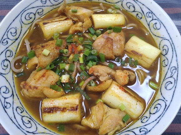 2/3 カレー鶏南蛮蕎麦＠自宅_b0042308_18383438.jpg