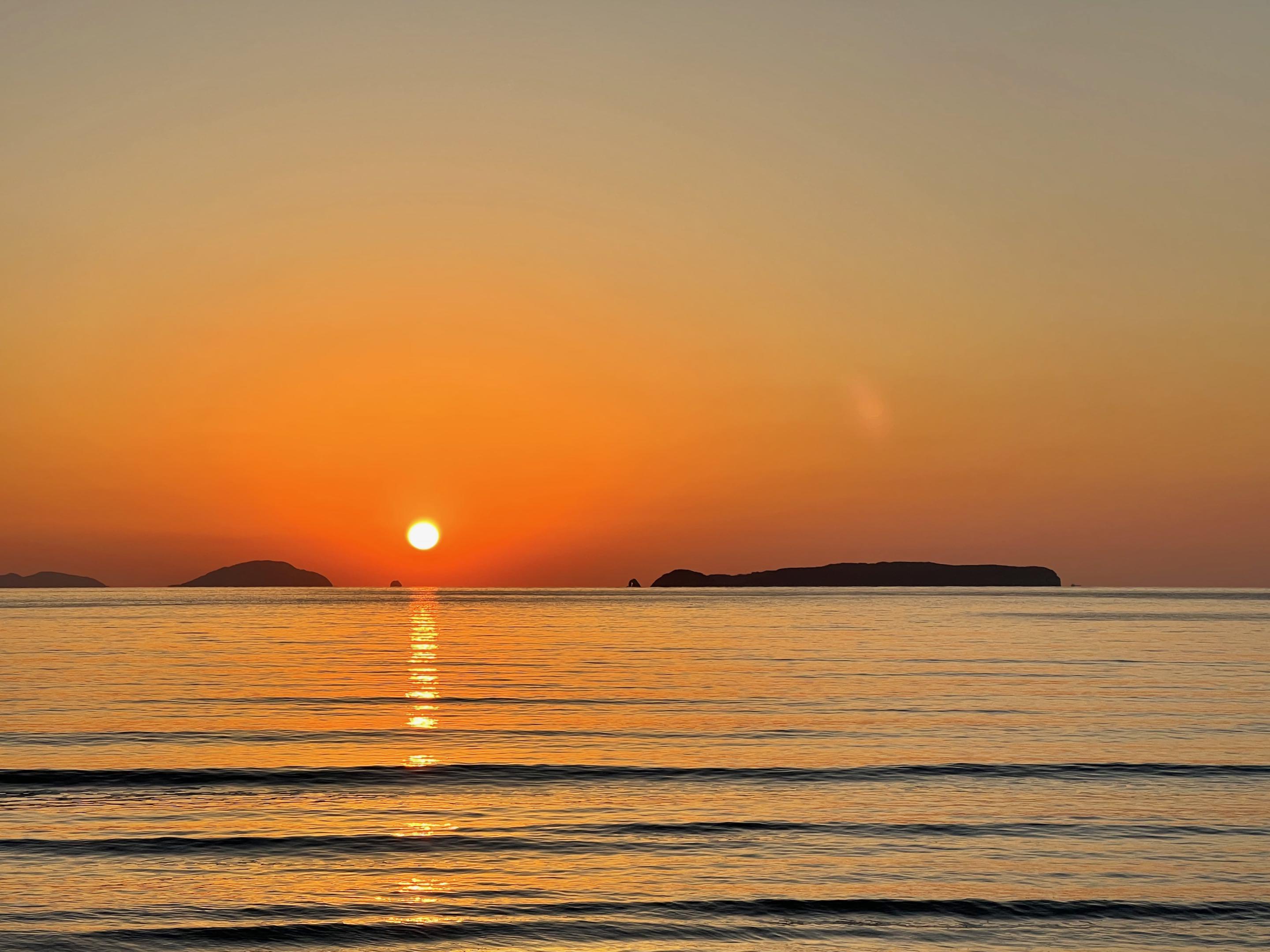 津屋崎海岸夕日 2022.01.31 : 空 sora そら