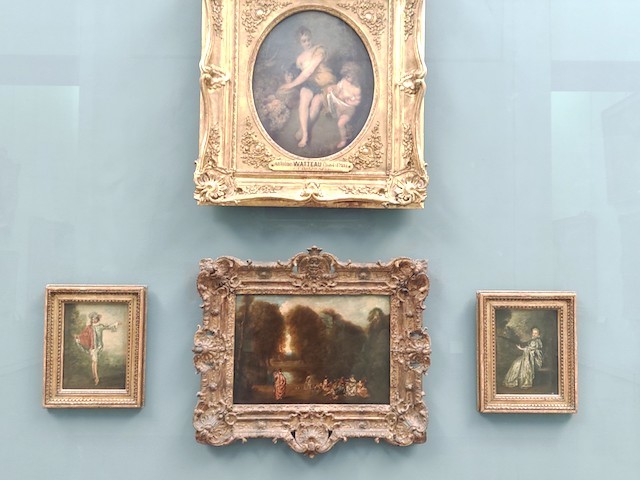 ヴァトー＆シャルダン＆フランス絵画＠ルーヴル美術館（パリ1区