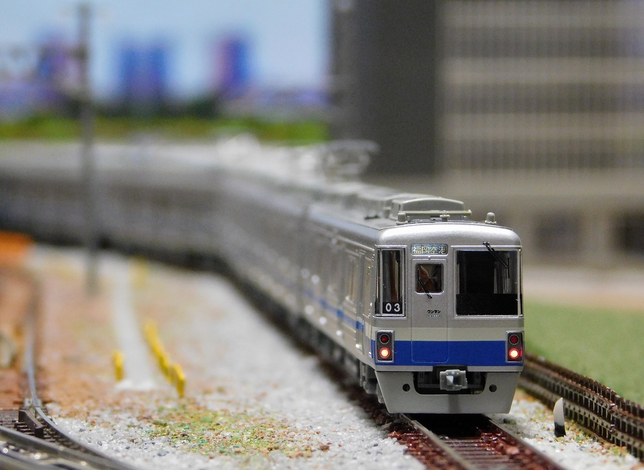 在籍車両】 福岡市地下鉄 － 1000系・ワンマン改造 6両 （マイクロ