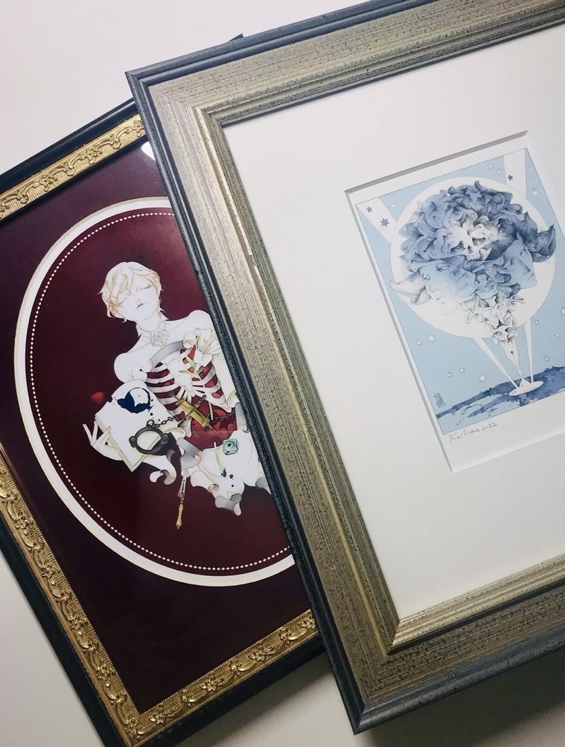 皆川博子オマージュ展 / 佳嶋 作品世界_c0203401_21355079.jpeg