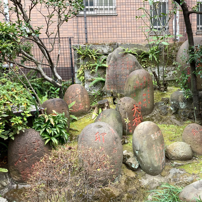 柳森神社と富士塚_c0060143_12320933.jpg