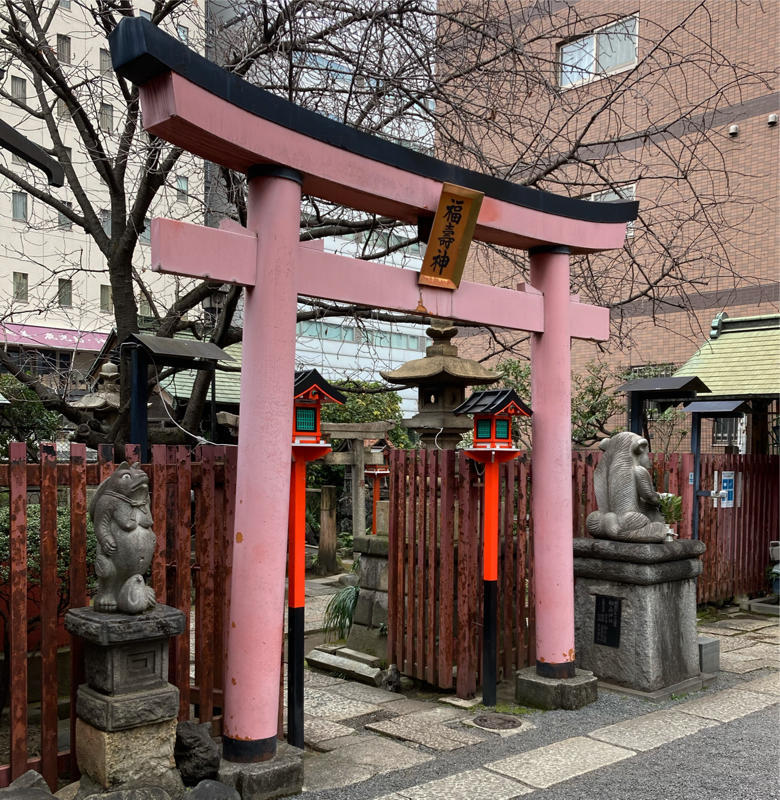 柳森神社と富士塚_c0060143_12321399.jpg