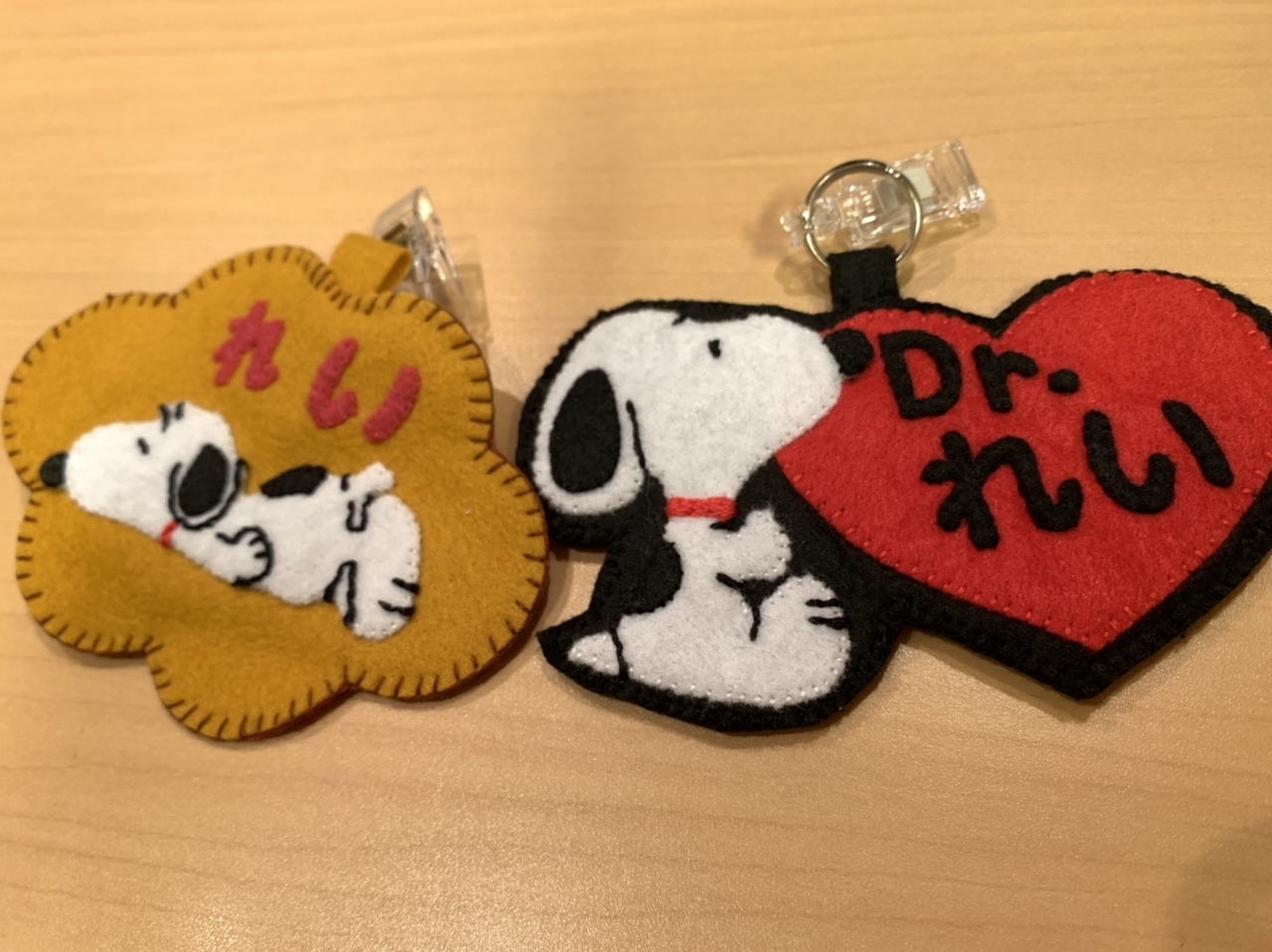 手作り名札 Ray Matsumoto Give Love Peace