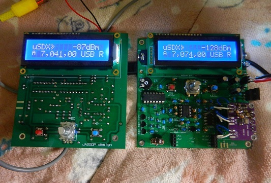 JA2GQP OMのuSDX基板の組み立て－無事FT8受信 : 真空管にゲルマ