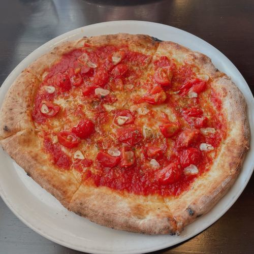 久々のピザライドに選んだピザはマリナーラ_e0154650_15592446.jpg