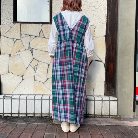 l'atelier du savon』 big check ブラウス&ワンピース : l l'atelier du savon』 big check ブラウス&ワンピース : l