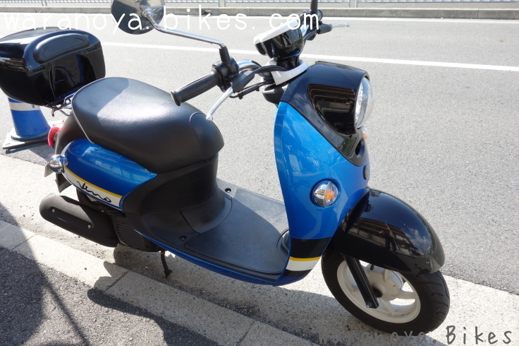ホーン警笛器が鳴らなくなった原付スクーター、ヤマハ·ビーノの