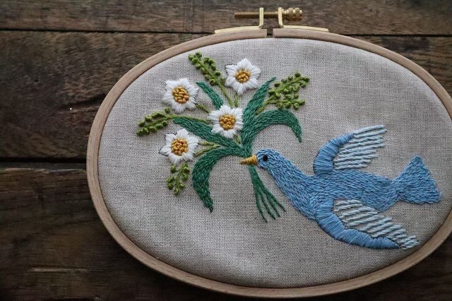 水仙の刺繍 : 暮らしを紡ぐ2