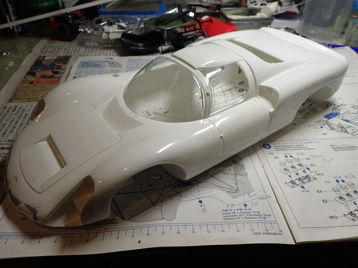 プラモ製作記 8 ポルシェ910 カレラ10 : 小生の備忘録 プラモ製作記 8 ポルシェ910 カレラ10 : 小生の備忘録