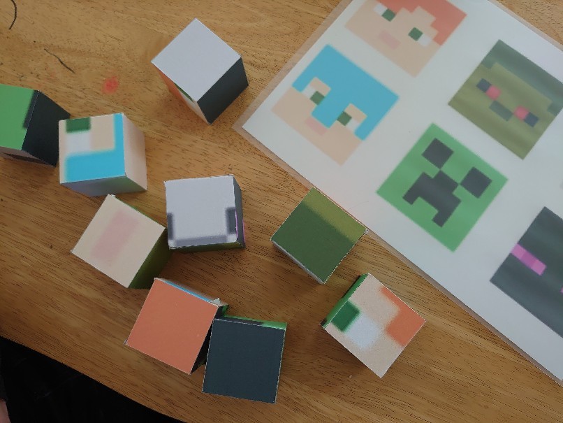 100均リメイク 手作り6面キューブパズル 暮らしのヒラメキ