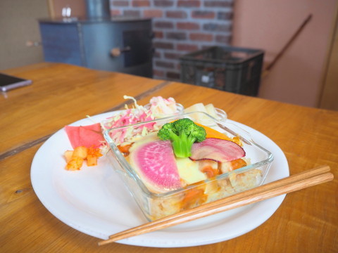 デミグラスみそドリア:農家レストラン わらふぁーむ(五所川原市)_b0147224_23254495.jpg