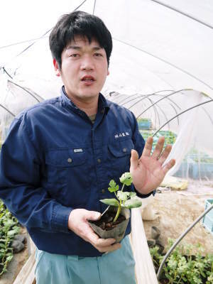熊本スイカ 苗床の様子を現地取材(2022) 今期の商品紹介 新規販売商品も登場!その名も『金色羅皇』_a0254656_18281988.jpg