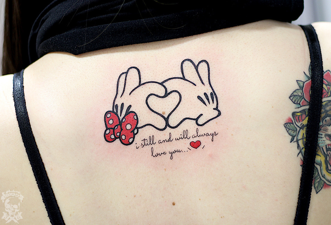 ミッキー ミニー 彩躯術三十六房 Chamber36tattoostudio