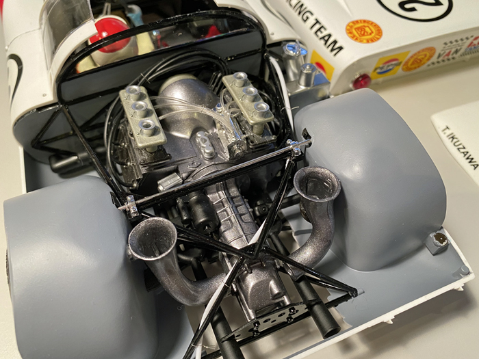 プラモ製作記 8 ポルシェ910 カレラ10 : 小生の備忘録