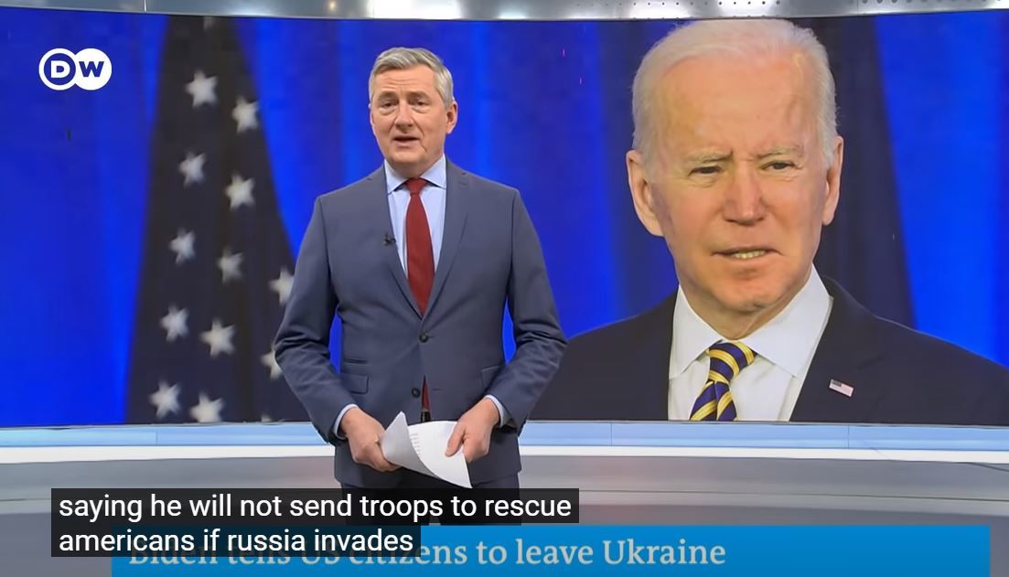 バイデン大統領が もしロシアがウクライナ侵攻しても ウクライナに居るusa国民救出の為の軍隊は送らない との事 Dw ドイツ国営放送 藤巻亮太 Ex レミオロメン に 春よ来い
