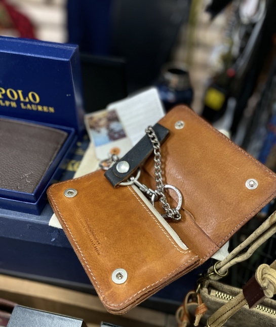 クロコ型押し革　MIDDLE WALLET ★★　　春財布 etc..._d0152280_18263198.jpeg