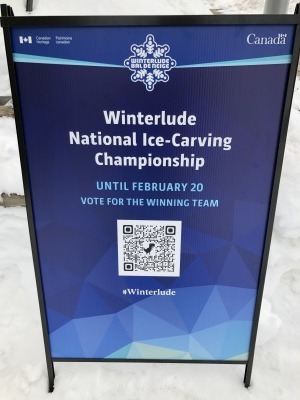 Winterlude National Ice Carving Championship プリンスエドワード島の作品_c0353373_03552818.jpg