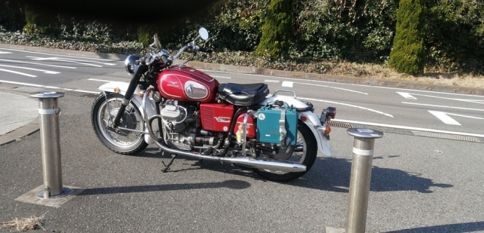 冬の朝練 日曜の朝はguzzi 再び