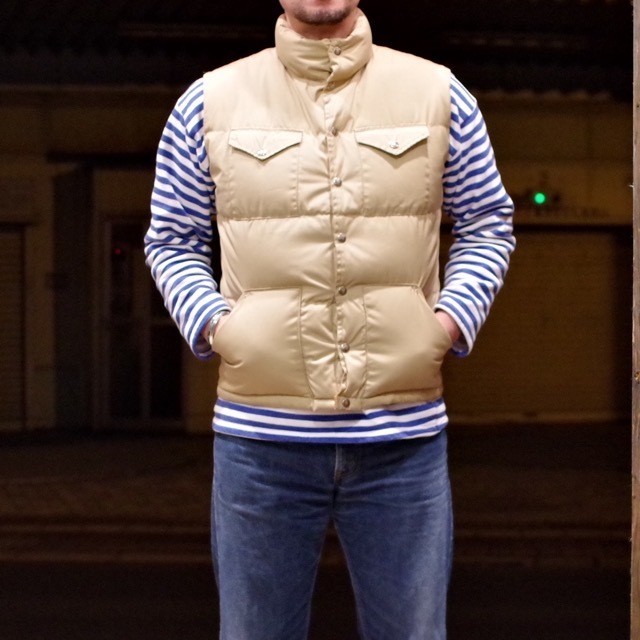 1980s The North Face Down Vest / 茶タグ ノースフェイス