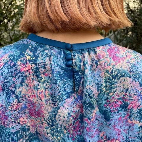 l'atelier du savon ] 思い出プリントブラウス＆ワンピース : l