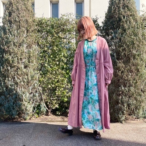 l'atelier du savon ] 思い出プリントブラウス＆ワンピース : l