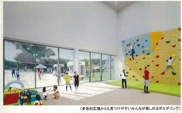 切妻型の「大屋根」が特徴的なデザイン　　計画案が公表された富士市総合体育館_f0141310_08010769.jpg