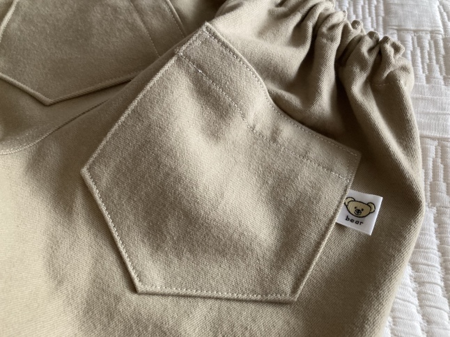孫服つくり 若さまのチノパン_d0348118_20270631.jpeg