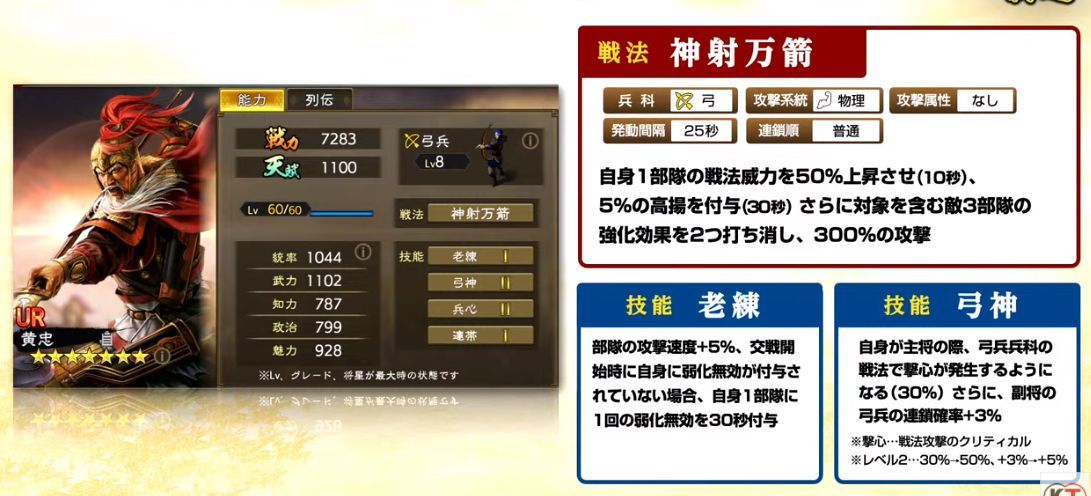 三国志覇道 黄忠 龐徳 年後の斬鉄剣