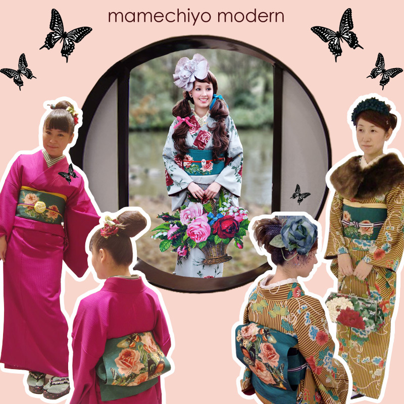 帯「薔薇の香り」をご紹介 : mamechiyo modern Blog