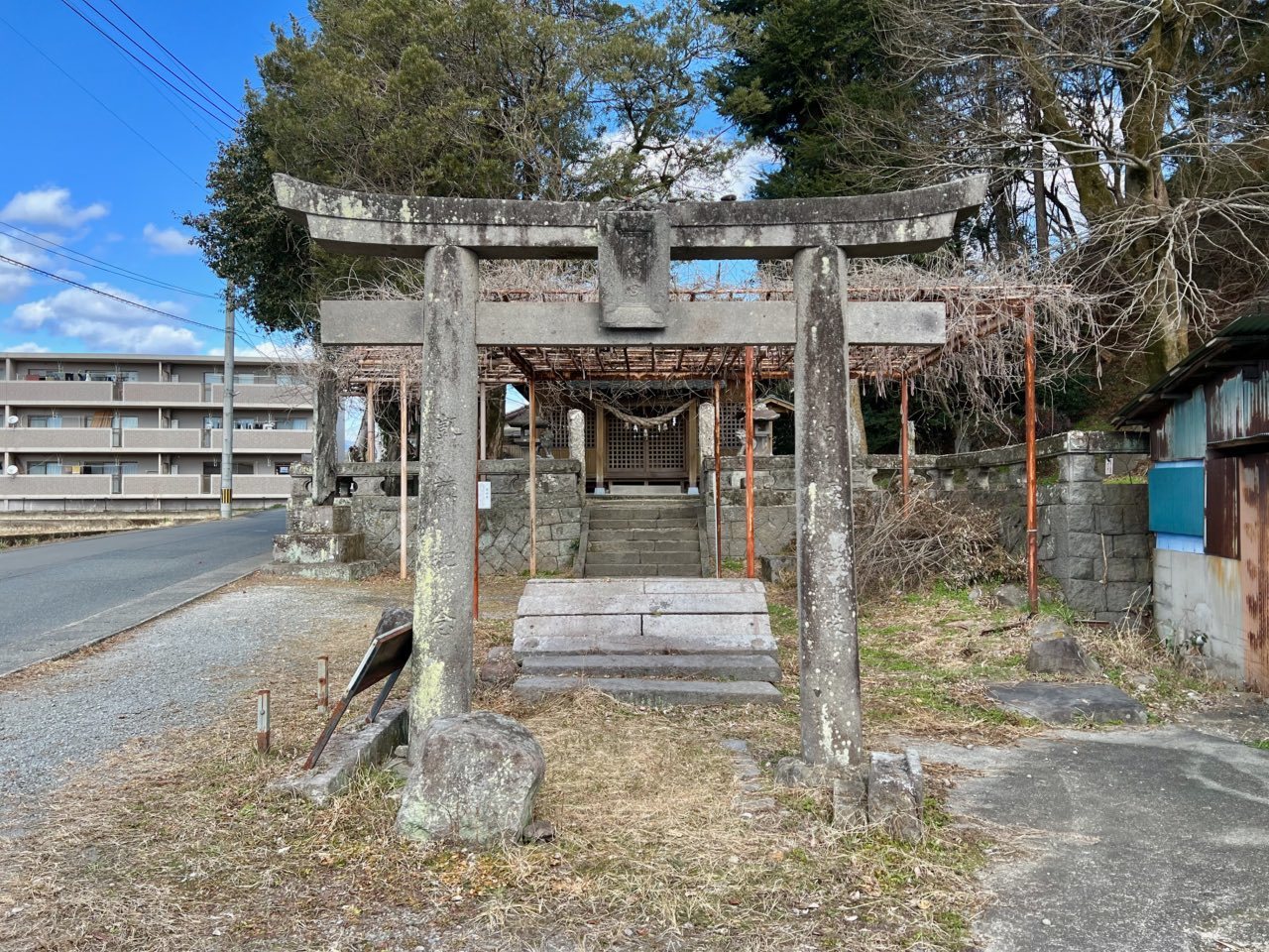 会所山神社　久津媛神社　1　大分県日田市日高_b0023047_04045325.jpg