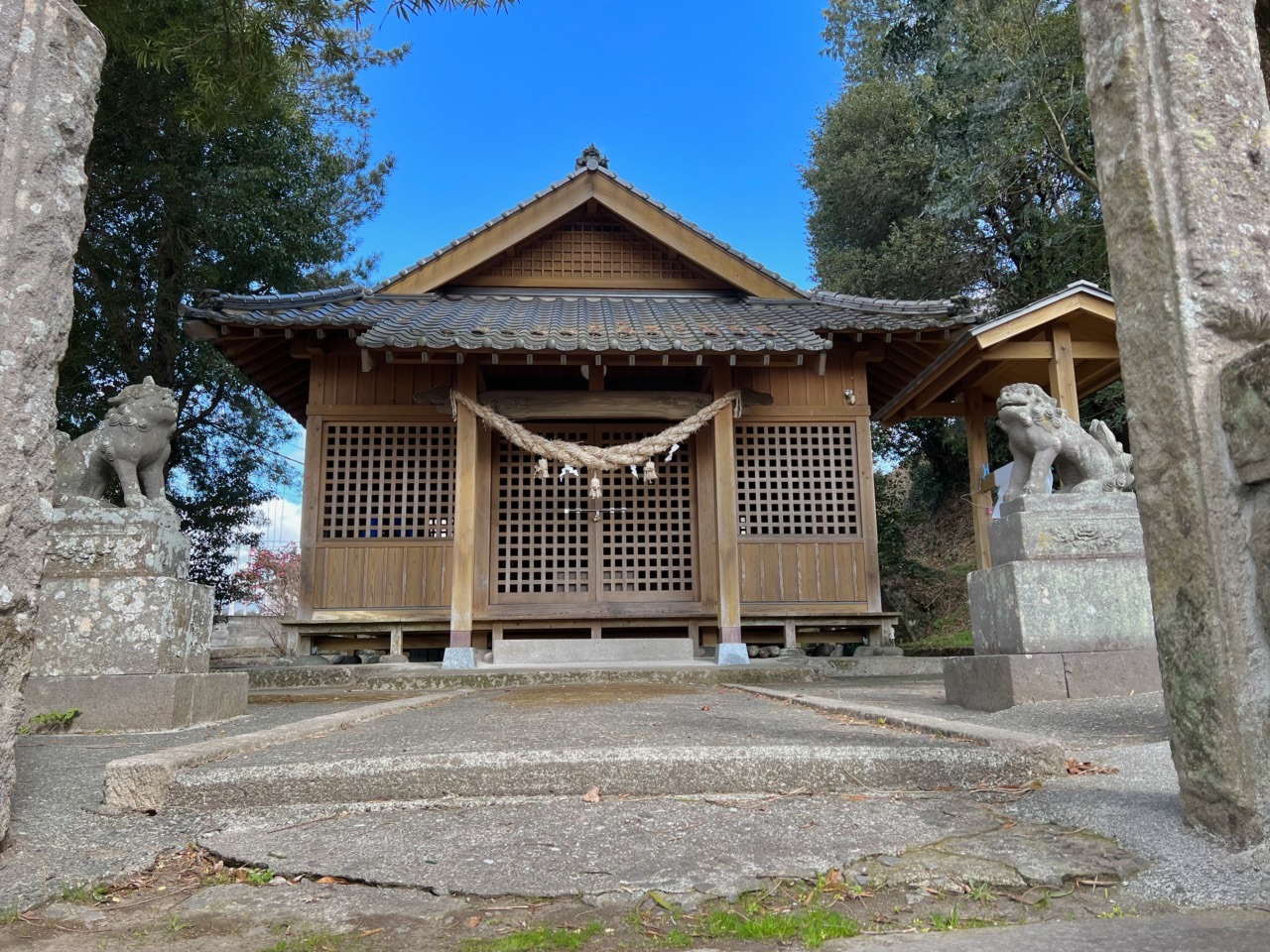 会所山神社　久津媛神社　1　大分県日田市日高_b0023047_04045463.jpg