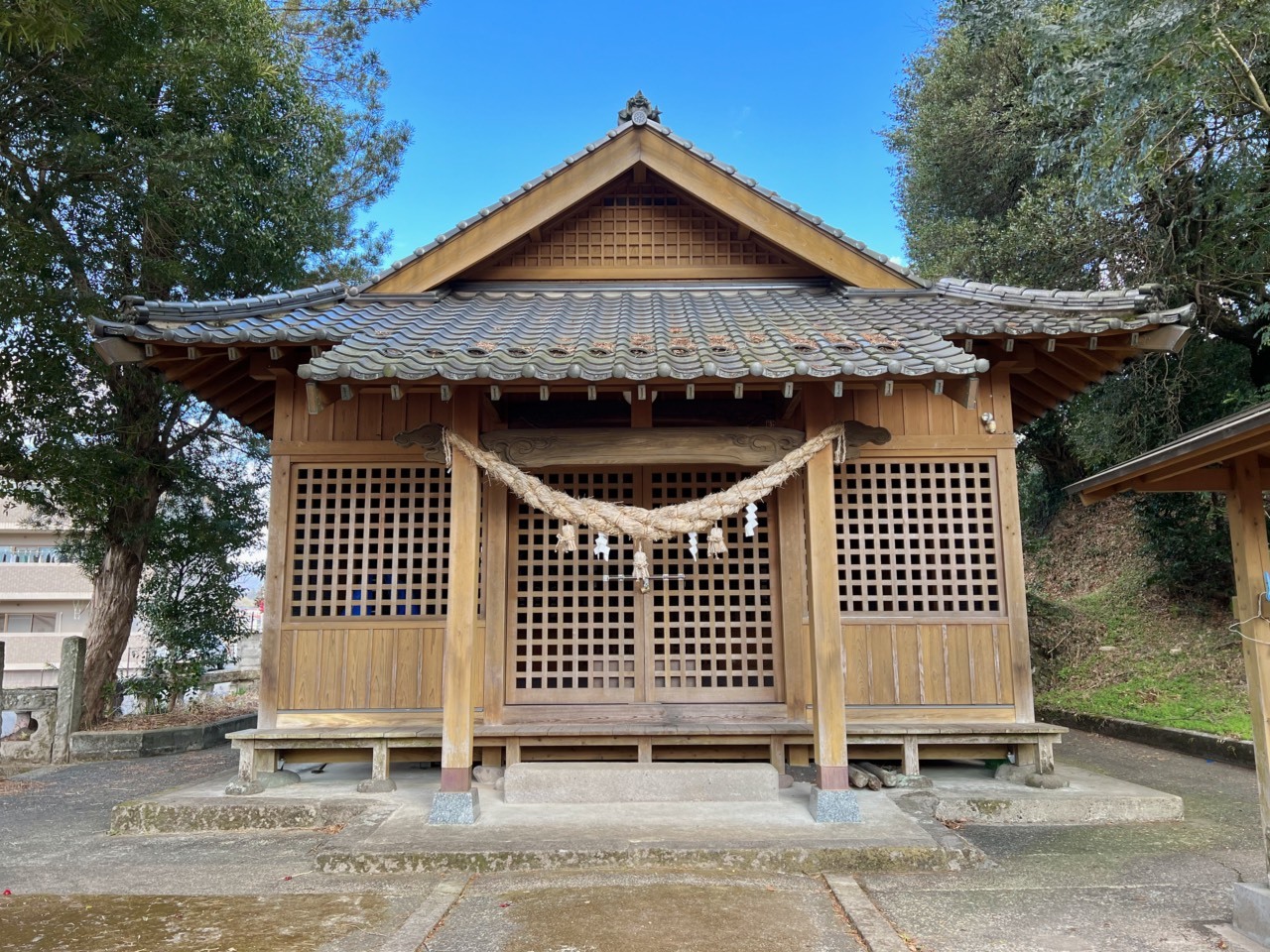 会所山神社　久津媛神社　1　大分県日田市日高_b0023047_04045564.jpg
