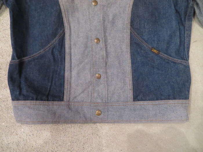 美品◎ 70s Lee Reversible Denim Jacket 1970s Lee Reversible Denim Jacket Size M ほんとにイケてる ジャスト