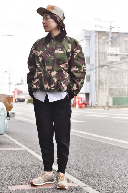 「春CAMO」に「白シャツ」★★_d0152280_02550283.jpg