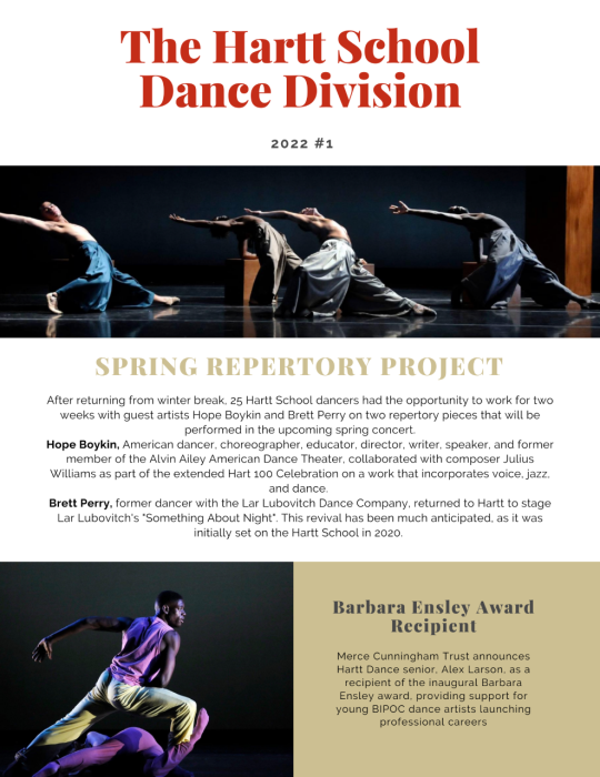 The Hartt School Dance Division Newsletter    2022 #1_b0069951_23111509.png