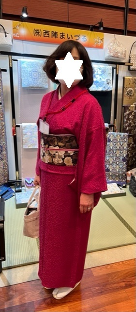 織元コレクション・お友達同士のお客様・西陣輝洸さん。_f0181251_18212483.jpg