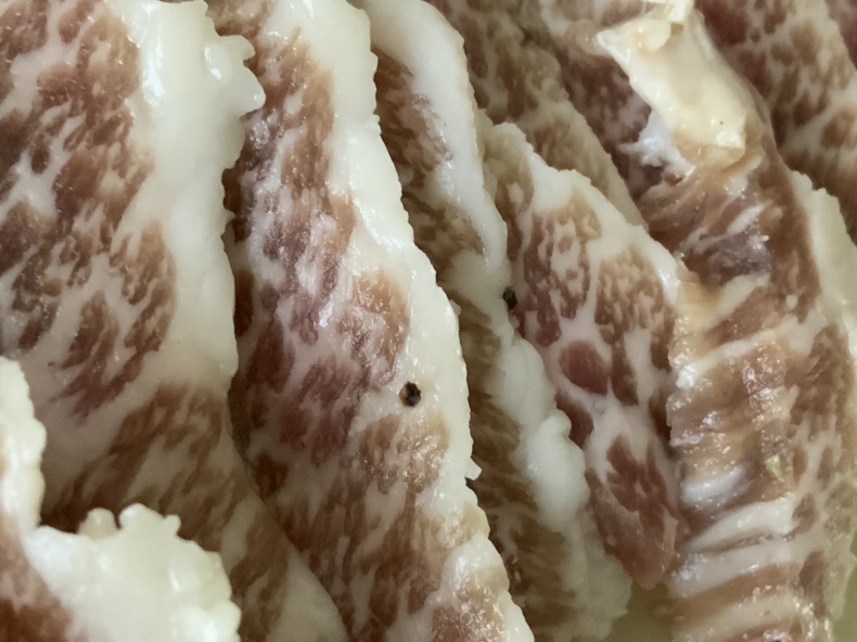 イベリコ豚のパンチェッタ風と春野菜でカルボナーラ_f0380954_17084744.jpeg