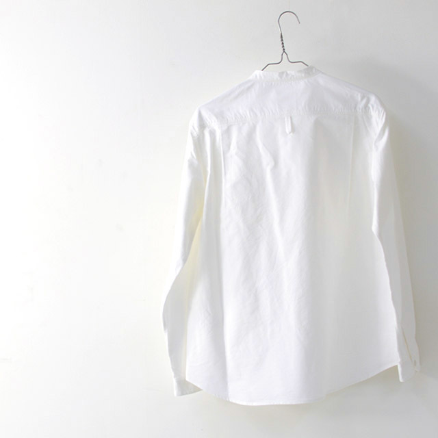 DANTON [ダントン] M\'s L/S OXFORD NO COLLAR SHIRTS [JD-3607YOX]_f0051306_09325983.jpg