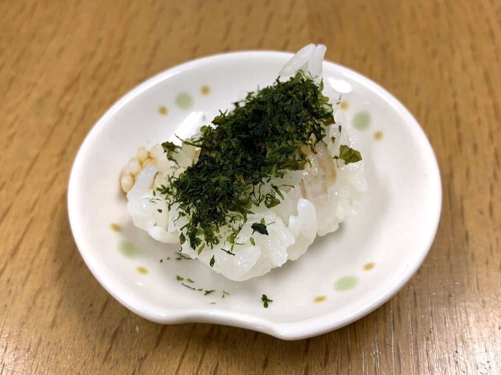  ☆青海苔しょうゆかけごはん☆_c0092953_01064481.jpg