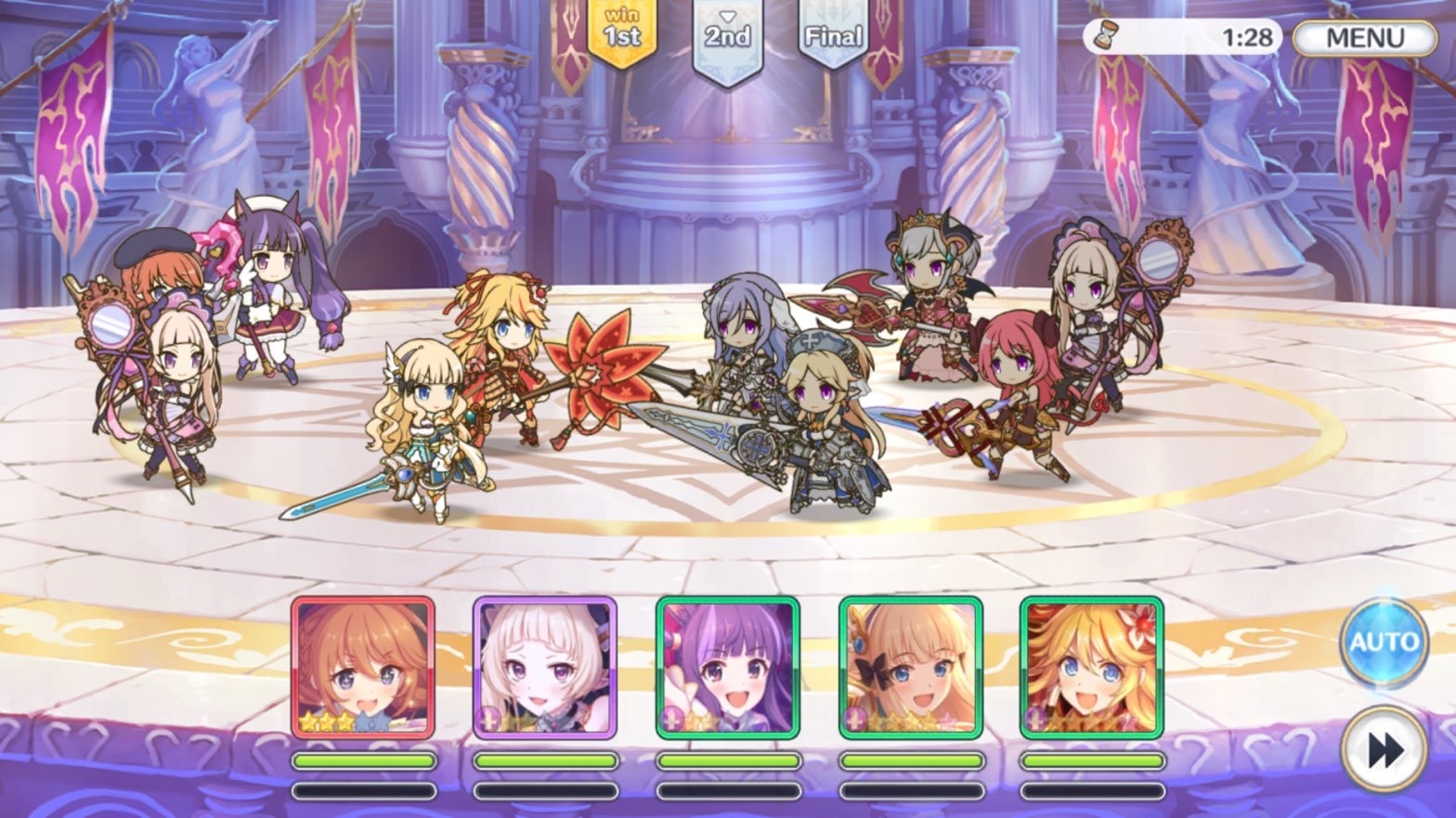 プリコネr リセット後のプリンセスアリーナ登頂達成 21年8月25日リセット編 ゲームに漫画 時々看護師