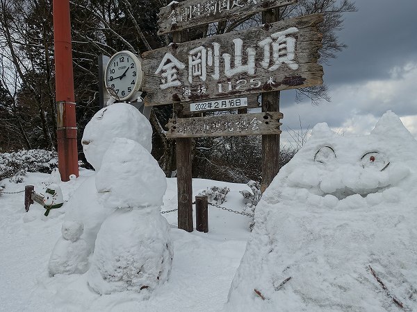 もみじ谷から金剛山 : SOLO＊WALKER